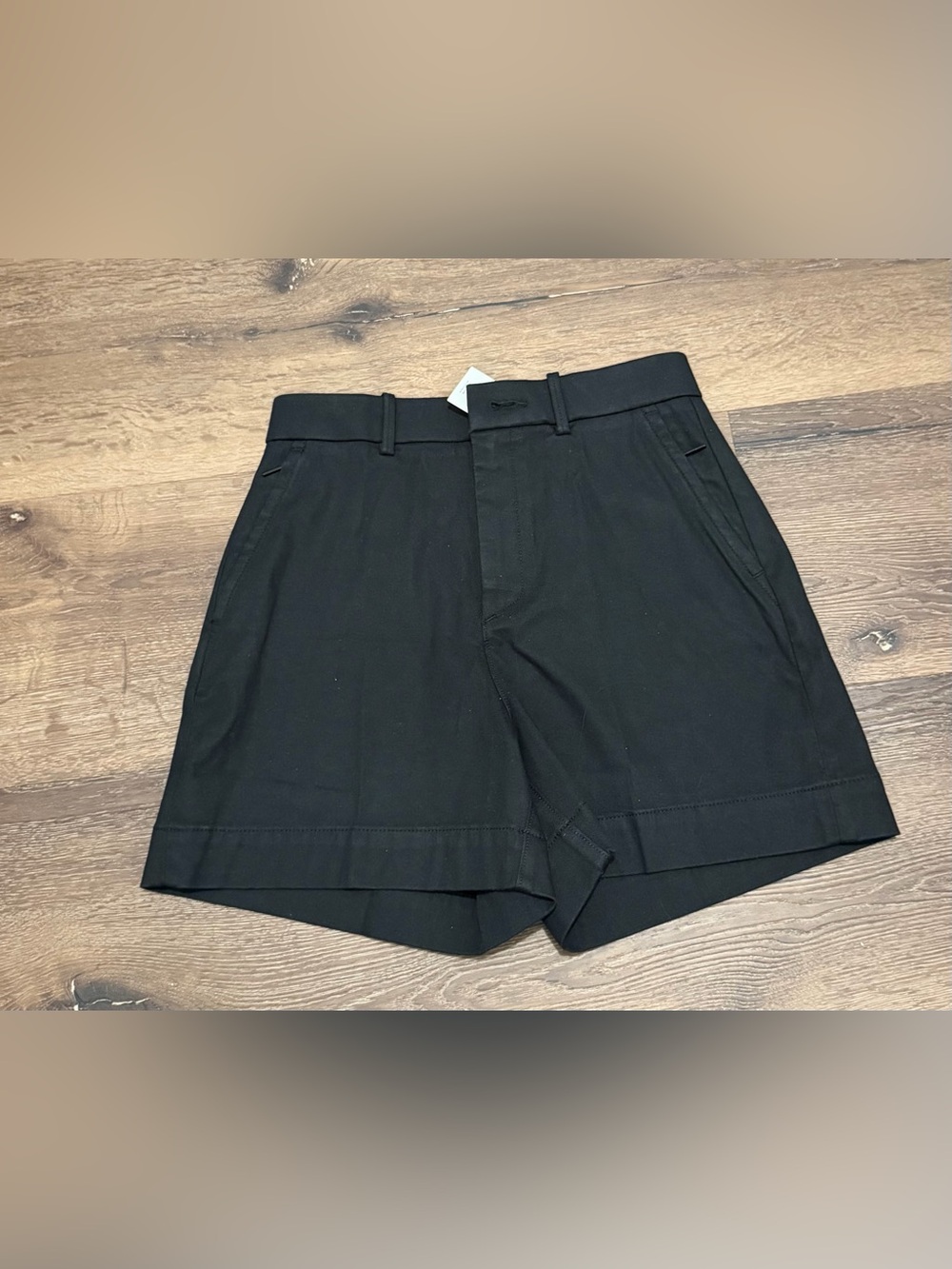 SPANX Stretch Twill Black Shorts – Size S/P.